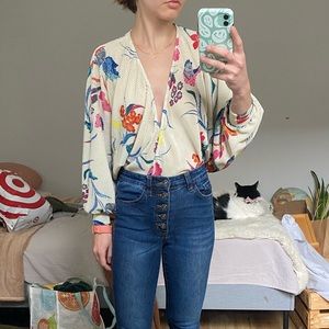 Floral bodysuit